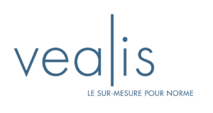 LOGO VEALIS BLEU AVEC BASELINE